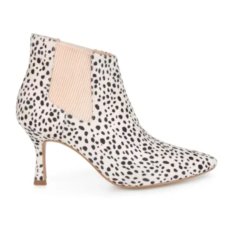 Journee Collection Womens Elitta Kitten Heel Booties