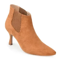 Journee Collection Womens Elitta Kitten Heel Booties