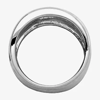 Sterling Silver Crisscross Ring