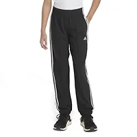 adidas Big Kid Girls Mid Rise Cuffed Drawstring Pant