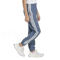 adidas Big Kid Girls Mid Rise Cuffed Drawstring Pant