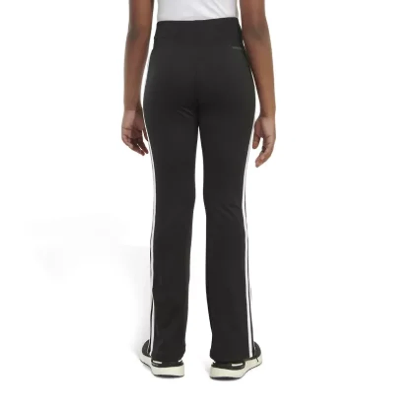 adidas Big Kid Girls Comfort Waistband Cuffed Mid Rise Regular Fit Flat Front Pant