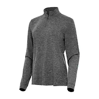 Antigua Mentor Womens Golf Mock Neck Long Sleeve Active Quarter-Zip Pullover