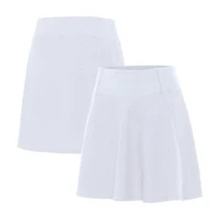 Antigua Chip Womens Golf Mid Rise Moisture Wicking Skort