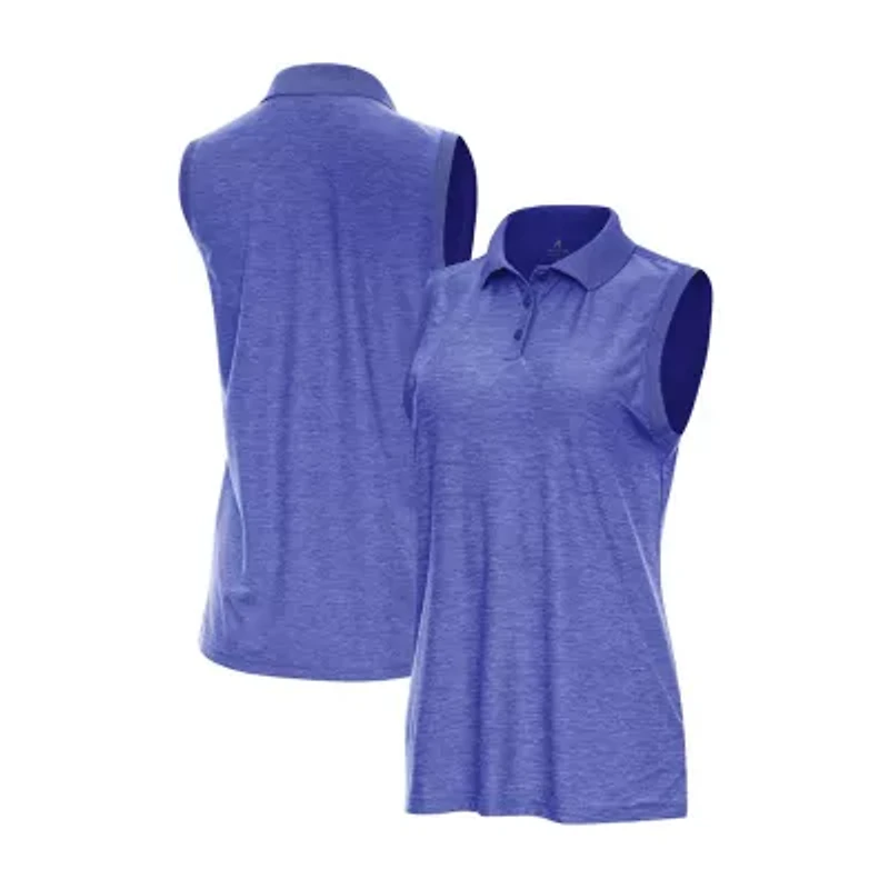 Antigua Recap Womens Golf Sleeveless Polo Shirt