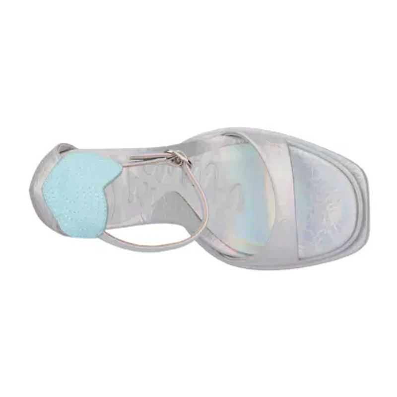 Olivia Miller Womens Amour Heeled Sandals