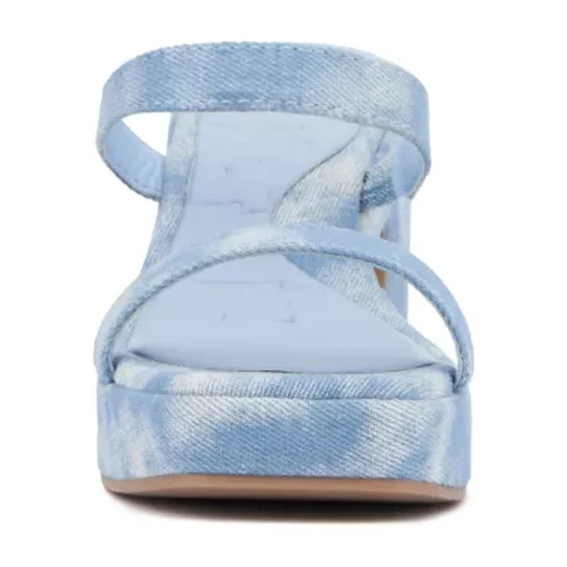 Olivia Miller Womens Savage Heeled Sandals