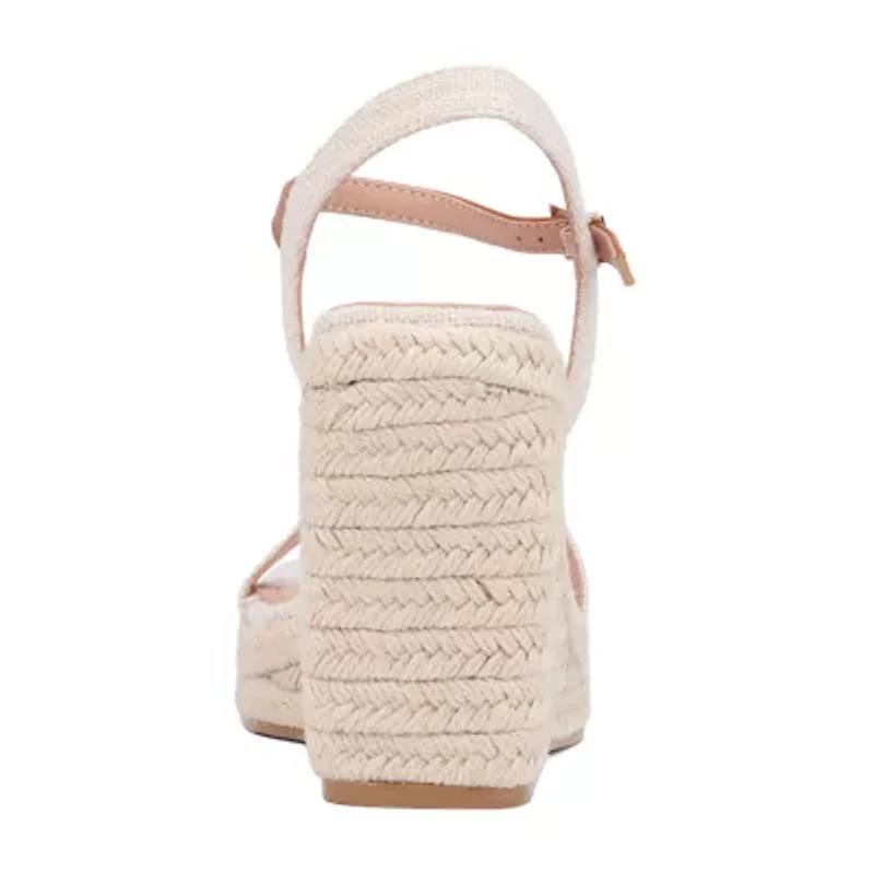 New York & Company Womens Unita Wedge Sandals