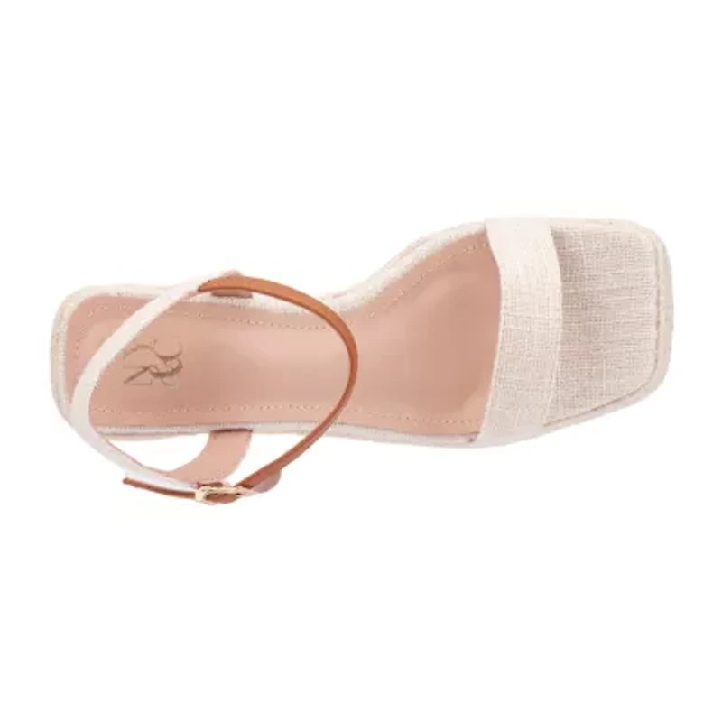 New York & Company Womens Unita Wedge Sandals