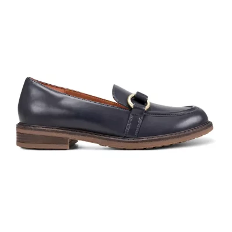 Easy Spirit Jeane Womens Moc Closed Toe Loafers