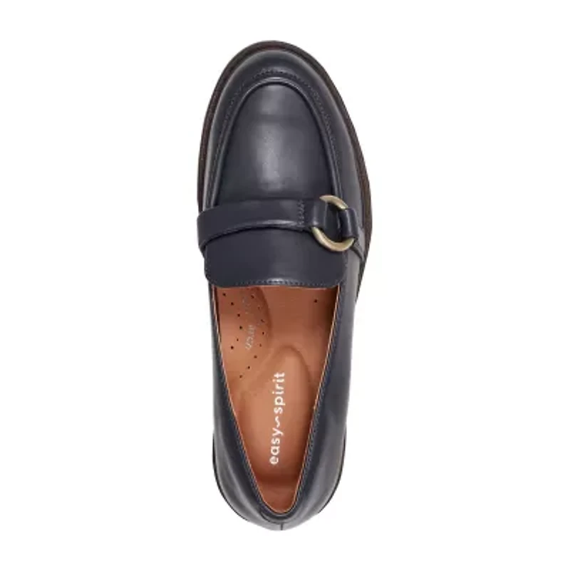 Easy Spirit Jeane Womens Moc Closed Toe Loafers