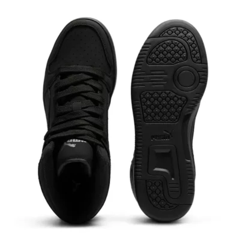 PUMA Rebound Layup Nubuck Mens Basketball Shoes