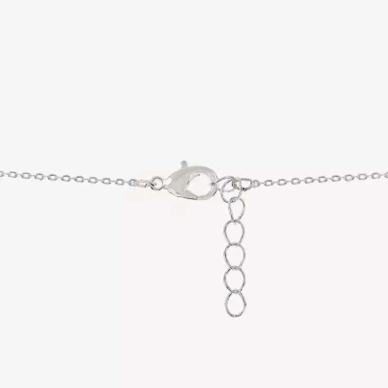 Sparkle Allure Mom Womens Cubic Zirconia Pure Silver Over Brass Tennis Bracelet