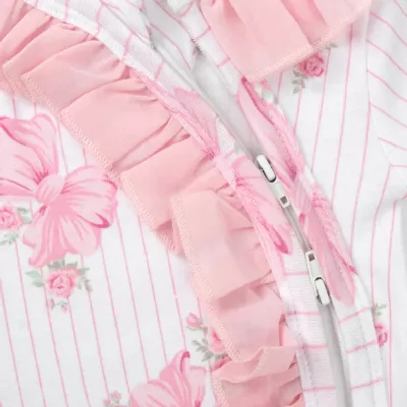 Baby Essentials Girls 2-pc. Bows Sleep and Play