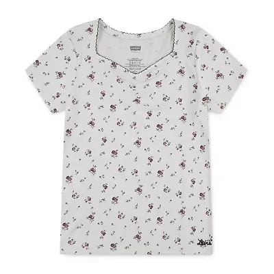 Levi's Girls Short Sleeve Regular Fit Graphic T-Shirt