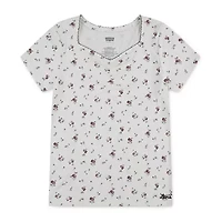 Levi's Girls Short Sleeve Regular Fit Graphic T-Shirt
