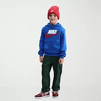 Nike Club Big Kid Unisex Long Sleeve Fleece Active Hoodie