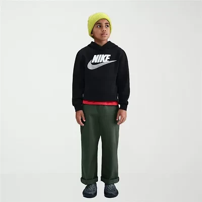 Nike Big Kid Unisex Long Sleeve Fleece Hoodie