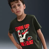 Nike Club Big Kid Unisex Crew Neck Short Sleeve Regular Fit Graphic T-Shirt