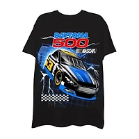 Nascar Mens Crew Neck Short Sleeve Graphic T-Shirt