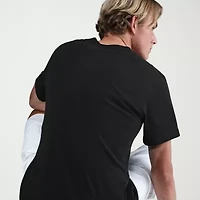 Nike Mens Crew Neck Short Sleeve Regular Fit Graphic T-Shirt