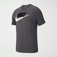 Nike Mens Crew Neck Short Sleeve Regular Fit Graphic T-Shirt