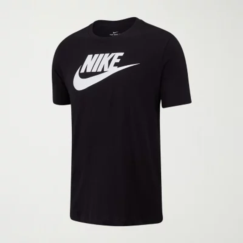 Nike Mens Crew Neck Short Sleeve Regular Fit Graphic T-Shirt