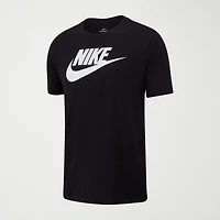 Nike Mens Crew Neck Short Sleeve Regular Fit Graphic T-Shirt
