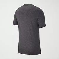 Nike Mens Crew Neck Short Sleeve Regular Fit Graphic T-Shirt