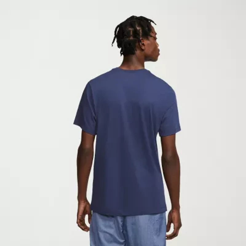 Nike Mens Crew Neck Short Sleeve Regular Fit Graphic T-Shirt