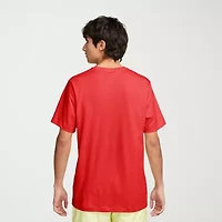 Nike Club Embroidered Logo Mens Crew Neck Short Sleeve Active T-Shirt