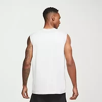 Nike Mens Crew Neck Sleeveless Muscle T-Shirt