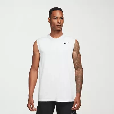 Nike Dri-Fit Mens Crew Neck Sleeveless Muscle T-Shirt