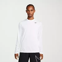 Nike Mens Crew Neck Long Sleeve Quick Dry Active T-Shirt