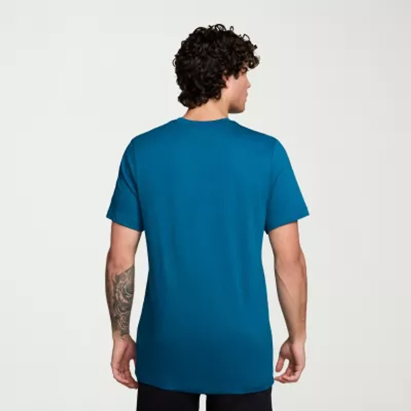 Nike Just Do It Mens Crew Neck Short Sleeve Regular Fit Graphic T-Shirt