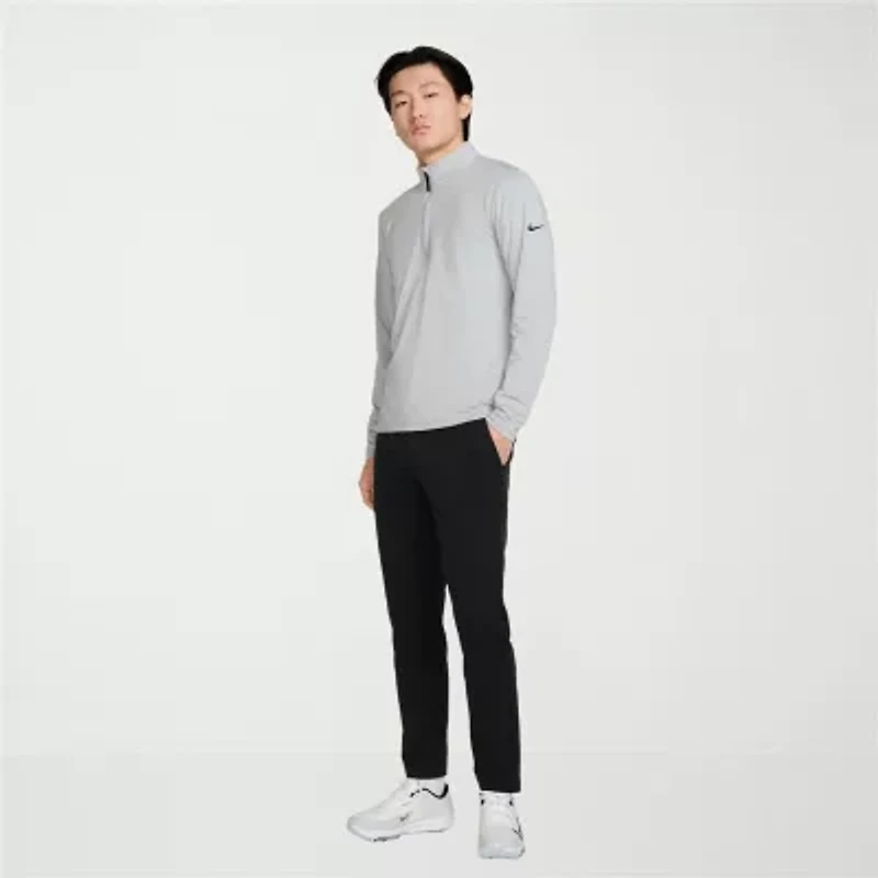 Nike Dri-Fit Mens Mock Neck Long Sleeve Active Quarter-Zip Pullover