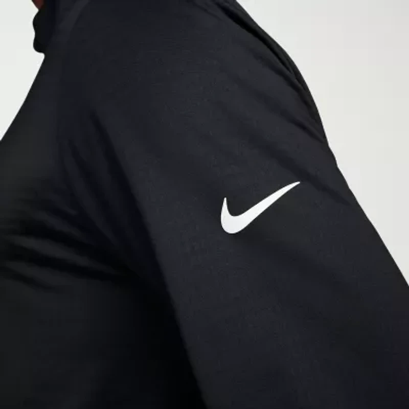 Nike Dri-Fit Mens Mock Neck Long Sleeve Active Quarter-Zip Pullover