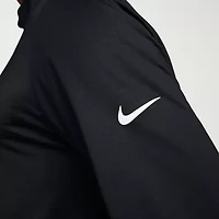 Nike Dri Fit Mens Mock Neck Long Sleeve Active Quarter-Zip Pullover