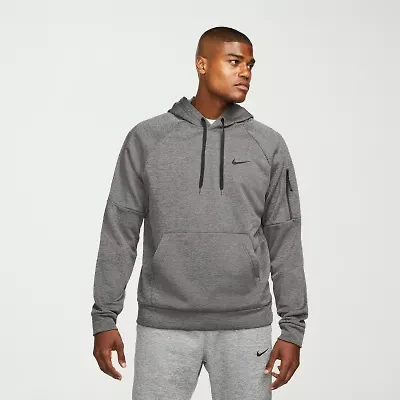 Nike Therma-Fit Mens Long Sleeve Fleece Active Hoodie