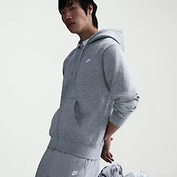 Nike Club Mens Long Sleeve Fleece Zipper Active Hoodie