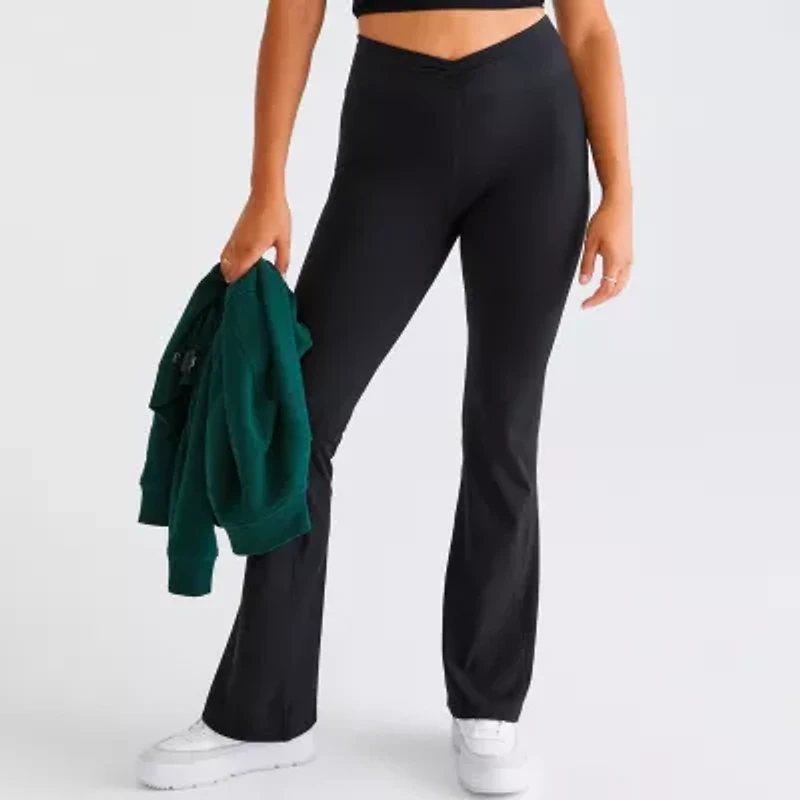 AEROPOSTALE. Womens Flare High Rise Pull-On Pant