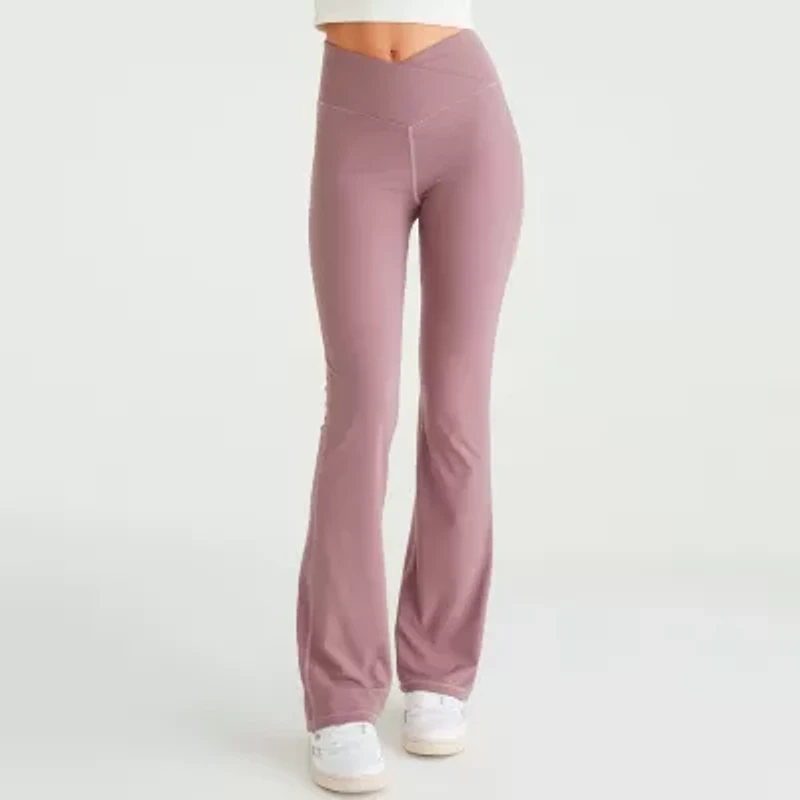AEROPOSTALE Womens Bootcut High Rise Juniors Active Pull-On Pant
