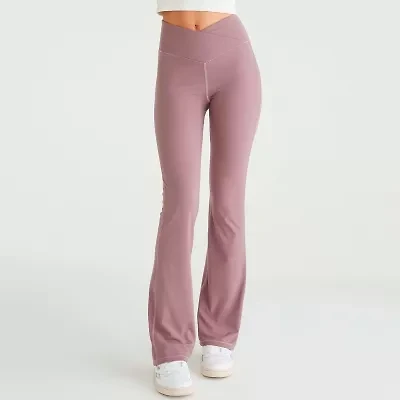 AEROPOSTALE Womens Bootcut High Rise Juniors Active Pull-On Pant