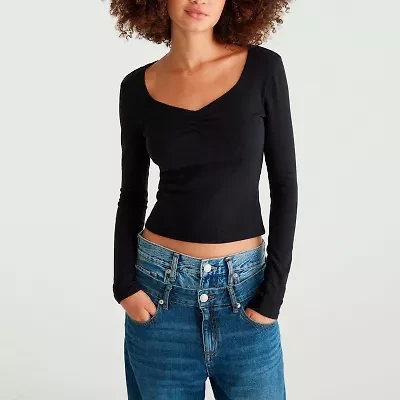 AEROPOSTALE Womens Round Neck Long Sleeve Juniors T-Shirt