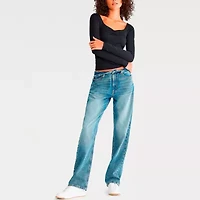 AEROPOSTALE. Juniors Womens Highest Rise Loose Fit Jean