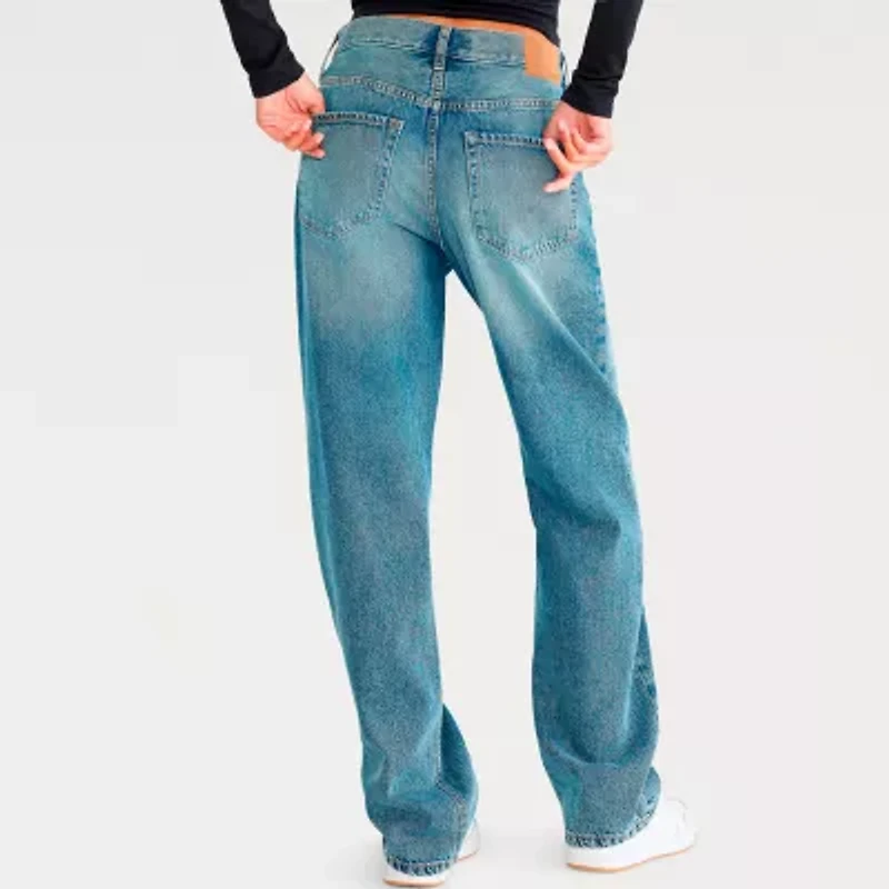 AEROPOSTALE Juniors Womens Highest Rise Loose Fit Jean