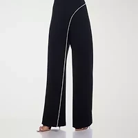 Premier Amour Womens V Neck Sleeveless Jumpsuit