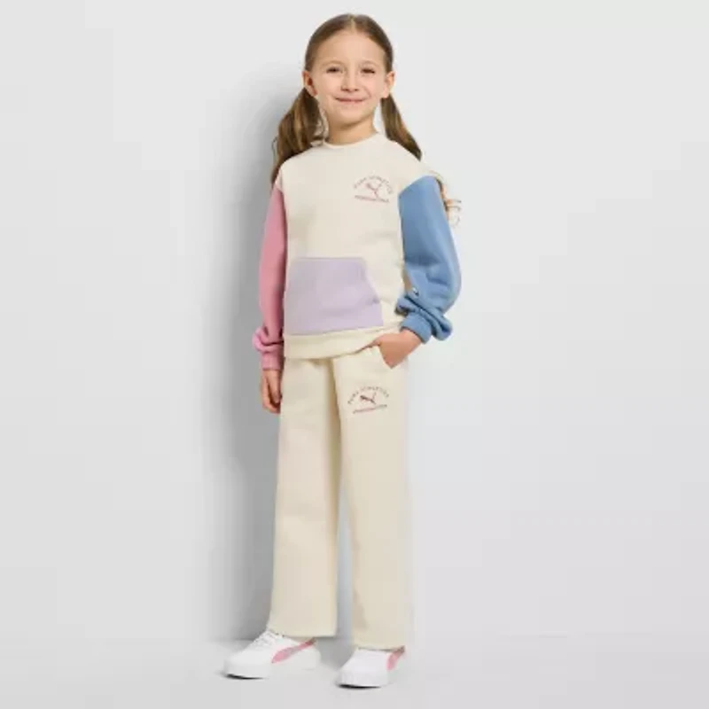 PUMA Little Girls 2-pc. Pant Set