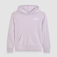 PUMA Big Kid Girls Long Sleeve Fleece Hoodie