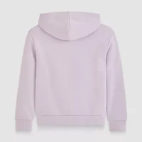 PUMA Big Kid Girls Long Sleeve Fleece Hoodie